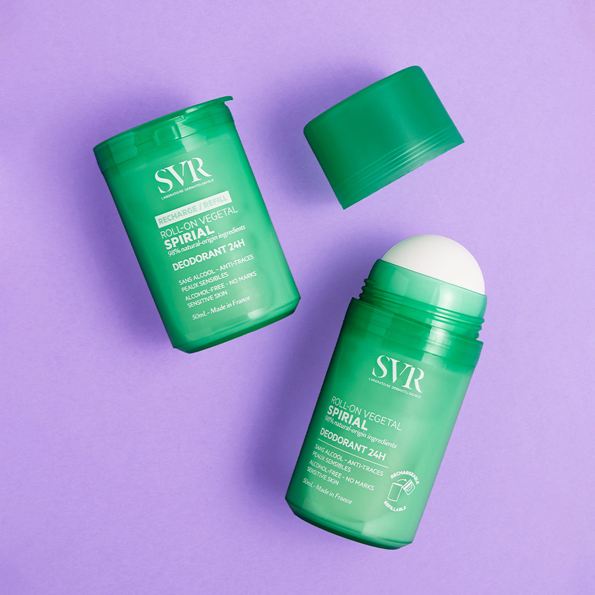 SVR SPIRIAL Roll-on Vegetal 50ml