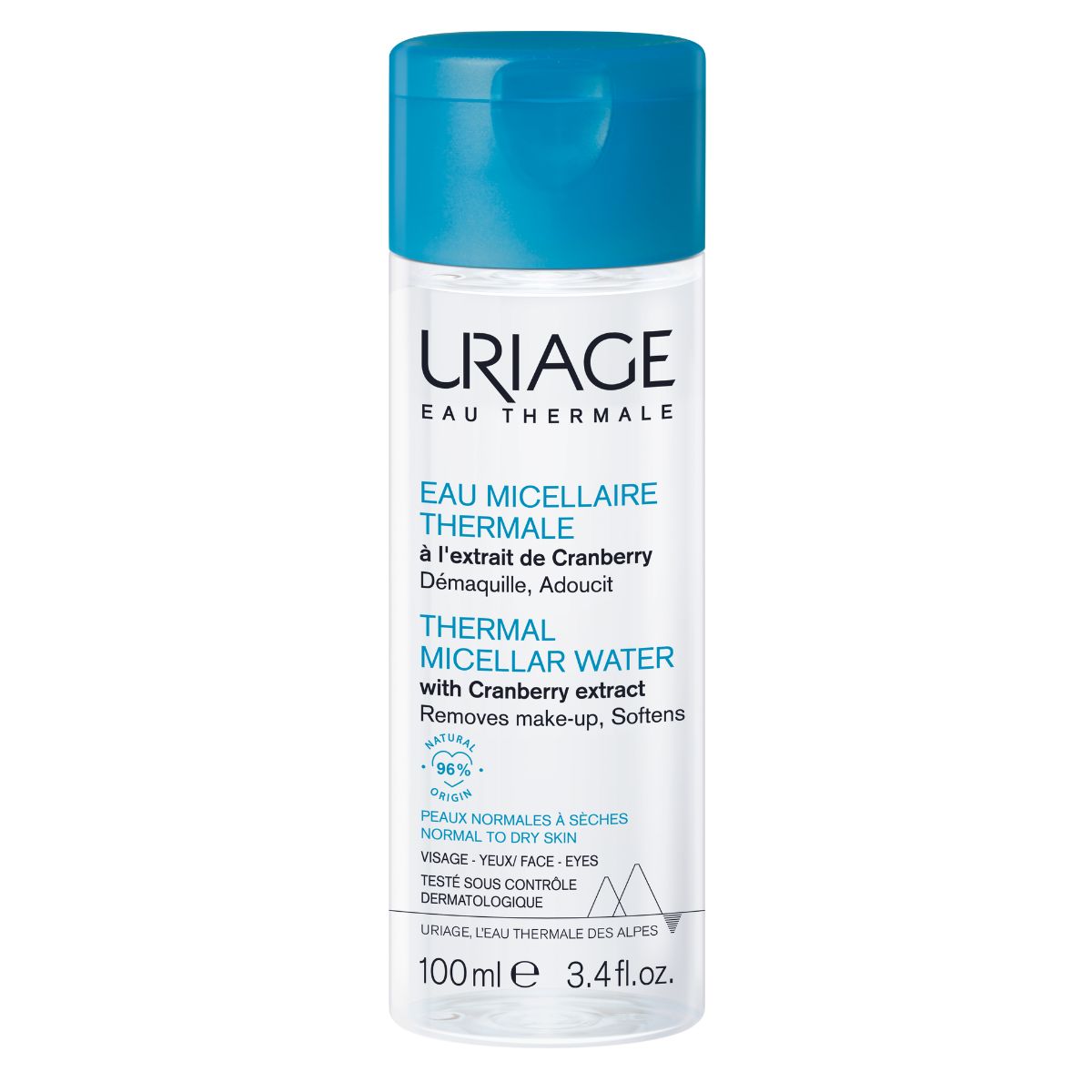 AGUA MICELAR PIEL NORMAL A SECA 100ML