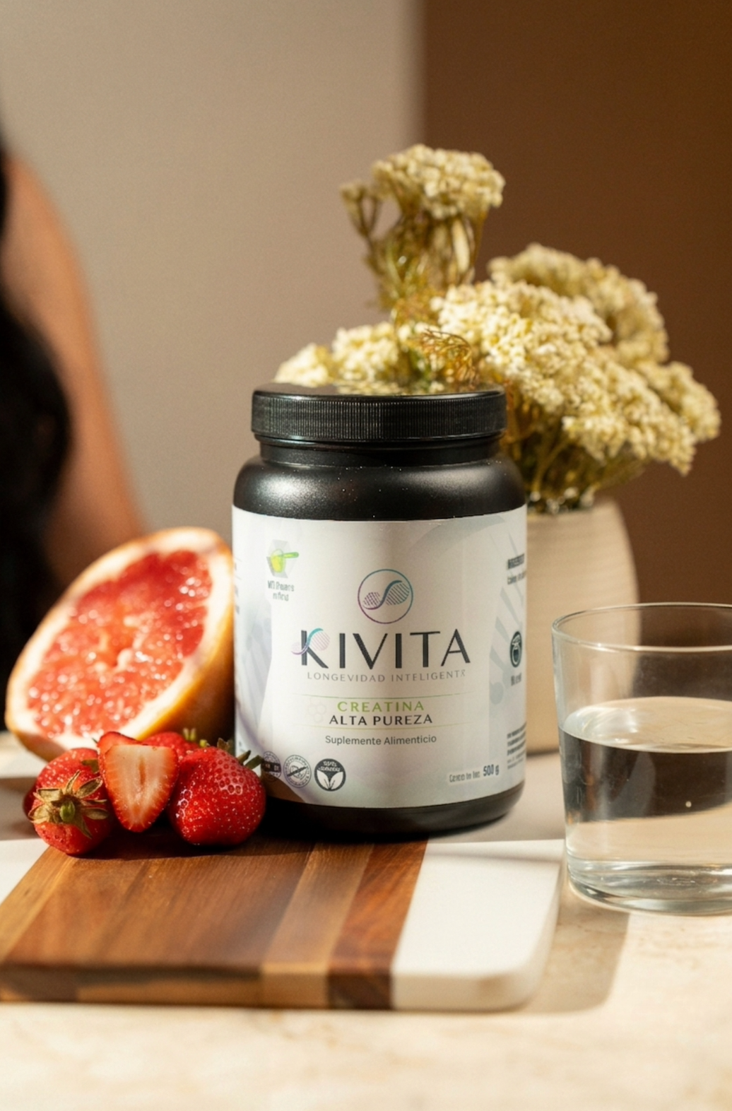 KIVITA CREATINA MONOHIDRATADA DE ALTA PUREZA