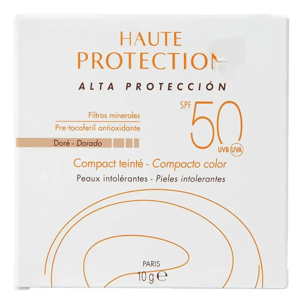 Compacto Mineral Tono Dorado Fps 50 10.8Gr
