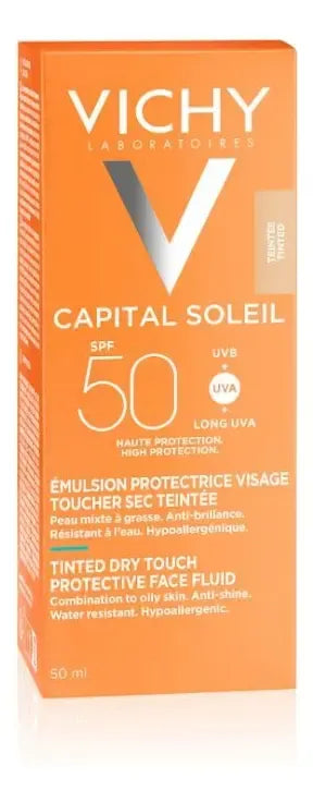 Capital Soleil Agua Solar Hidratante Fps 50 200Ml