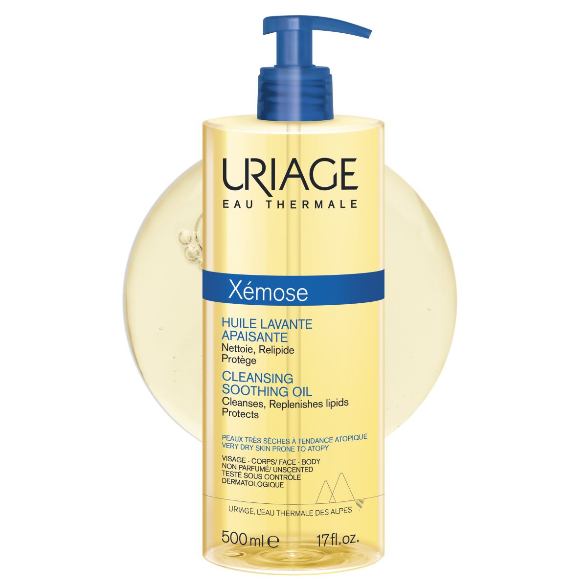 XEMOSE ACEITE LIMPIADOR PARA PIEL SECA 500ML