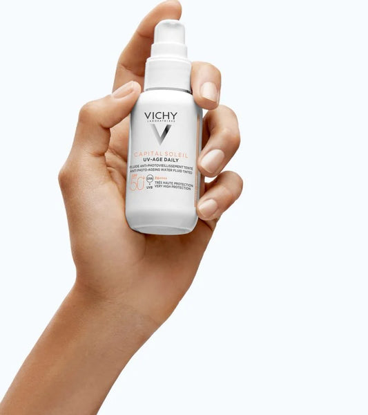 CAPITAL SOLEIL
UV-AGE DAILY CON COLOR FPS 50+ VICHY