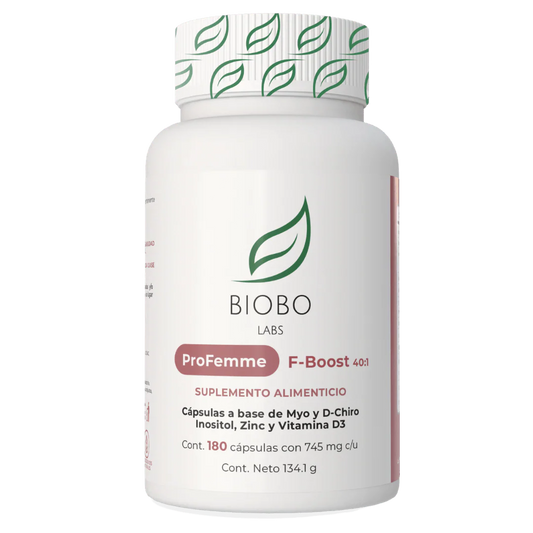 BIOBO INOSITOL  ProFemme F-Boost 60 días | 180 cápsulas