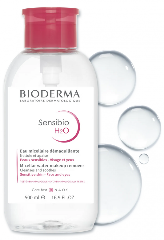 Sensibio H2O BIODERMA 500 ml Bomba Inversa