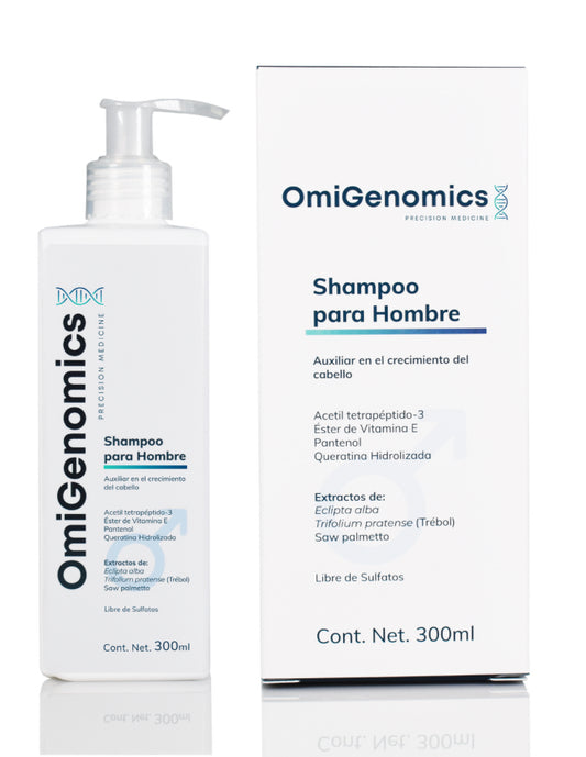 OMIGENOMICS SHAMPOO HOMBRE 300 ML