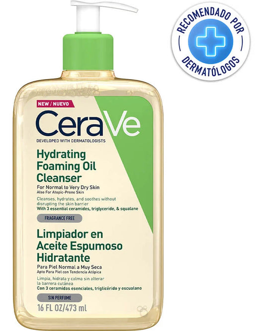 Limpiador en Aceite Espumoso Hidratante CERAVE 427 ml