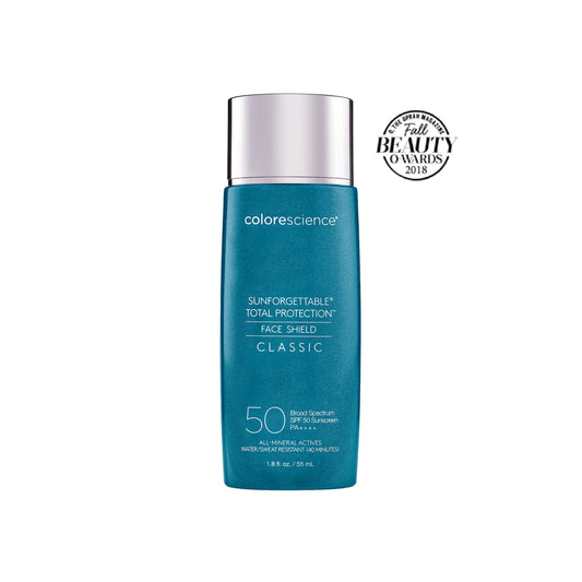 SUNFORGETTABLE TOTAL PROTECTIONTM FACE SHIELD
CLASSIC SPF 50