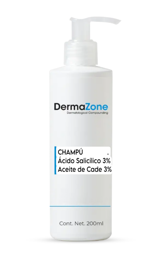Ácido salicílico 3% + Aceite Cade 3% champú