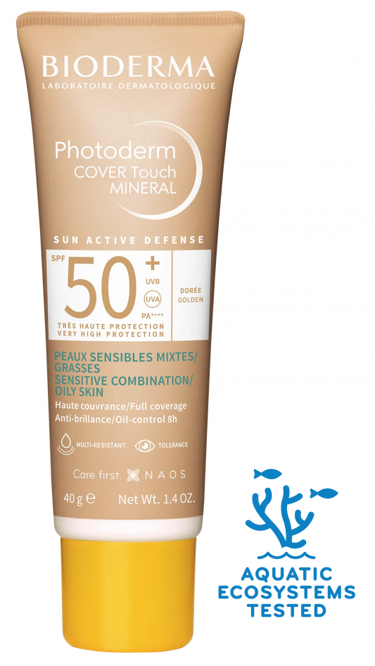 Photoderm
COVER Touch MINERAL FPS 50+ Dorado BIODERMA