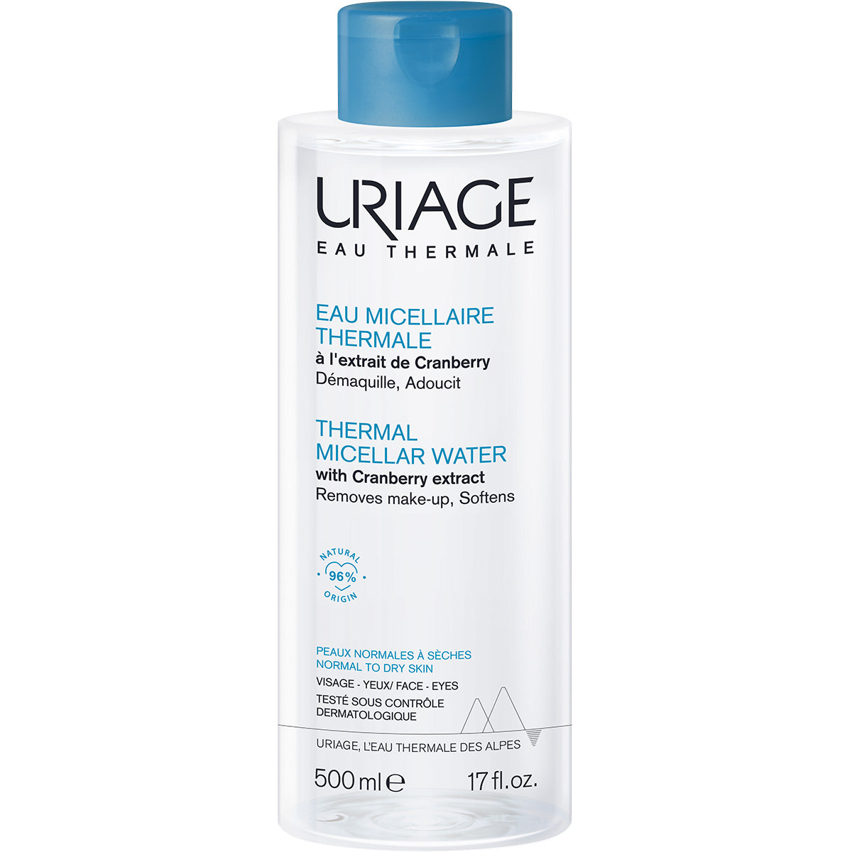 AGUA MICELAR PIEL NORMAL A SECA 500ML