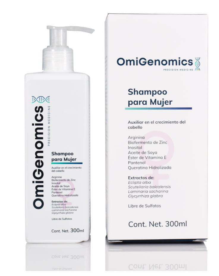 OMIGENOMICS SHAMPOO MUJER 300 ML
