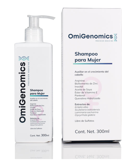 OMIGENOMICS SHAMPOO MUJER 300 ML