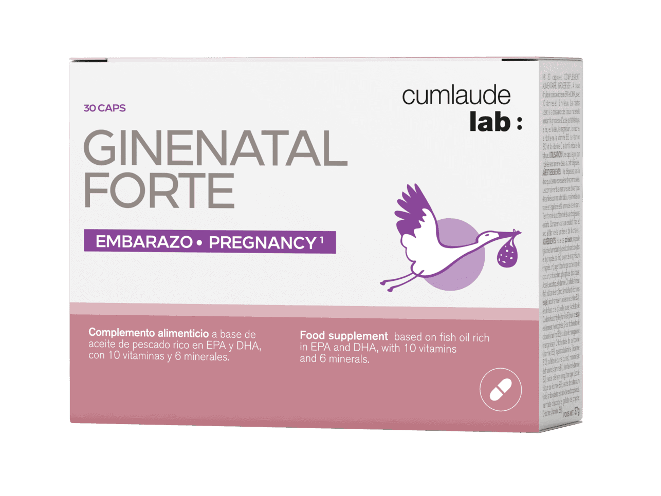 CUMLAUDE Ginenatal Forte Cápsulas