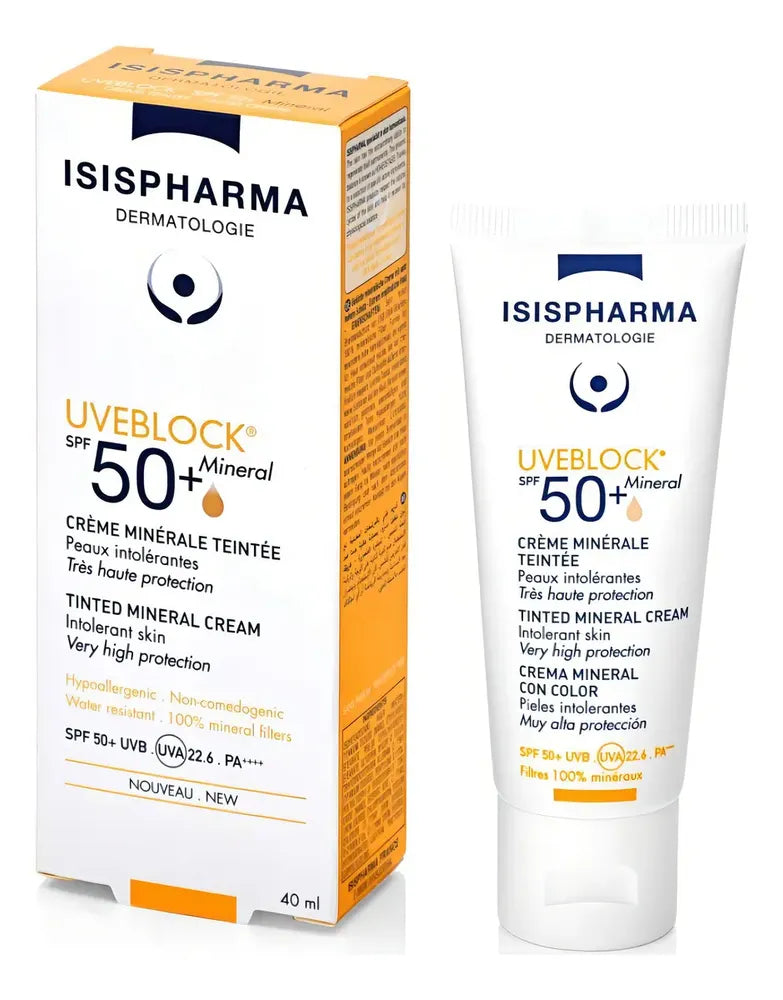 Uveblock Fps 50+ Mineral Con Color 40Ml