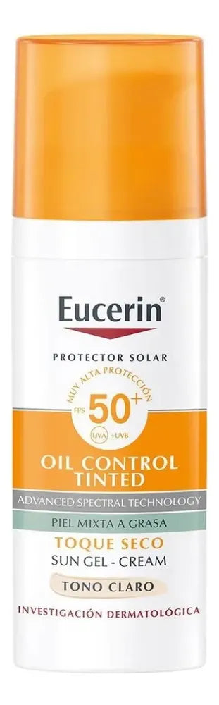 Sun Face Oil Control Tono Claro Fps 50+ 50Ml