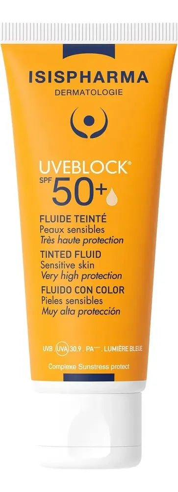 Uveblock Fps 50+ Fluido Con Color 40Ml