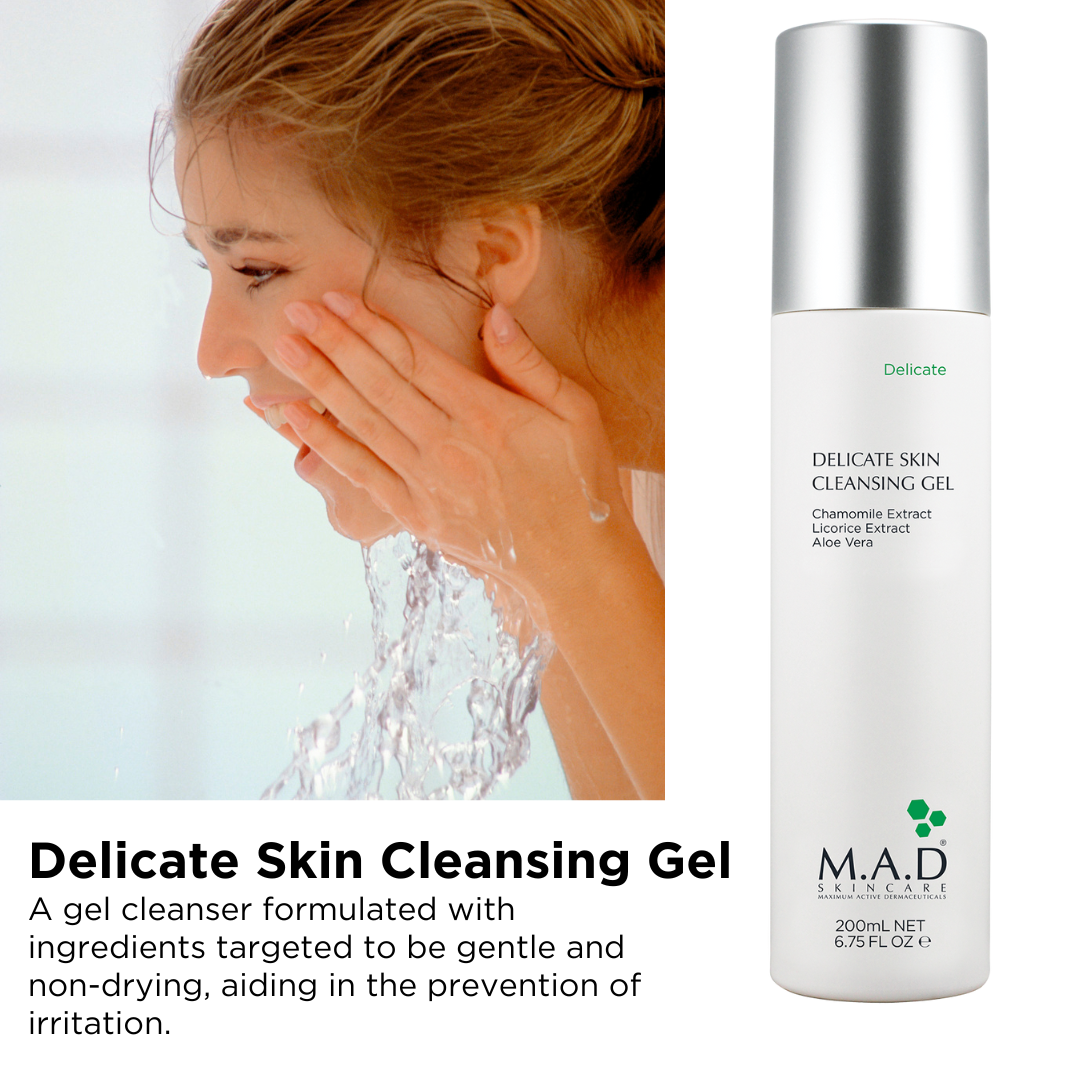 MAD Delicate Skin Cleansing Gel 200ml