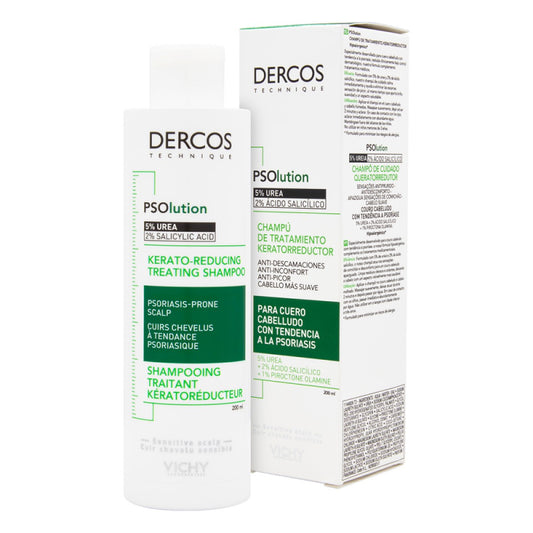 Dercos Psolution Shampoo Keratorreductor 200Ml