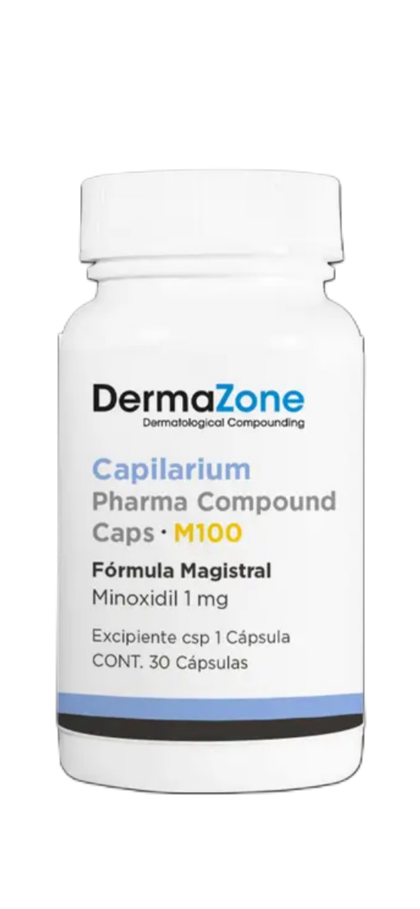 DermaZone Capilarium Minoxidil 1 mg 30 capsulas