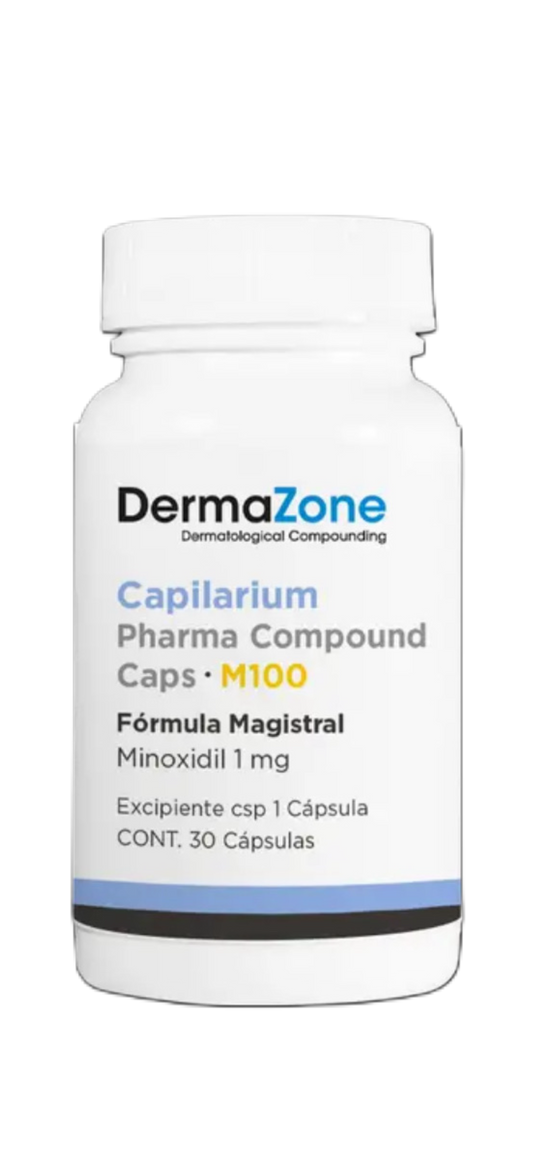 DermaZone Capilarium Minoxidil 1 mg 30 capsulas