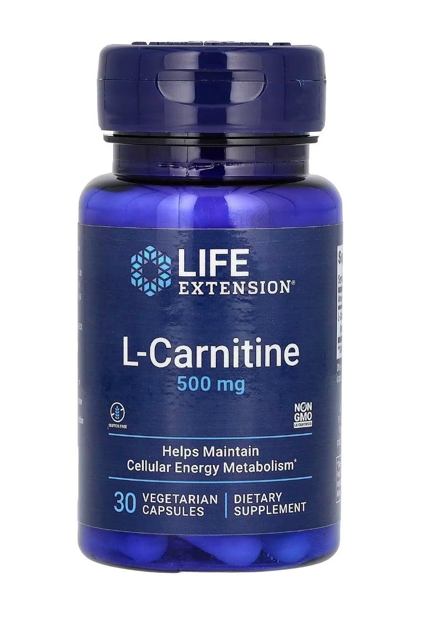 L carnitina 500 mg LIFE EXTENSION