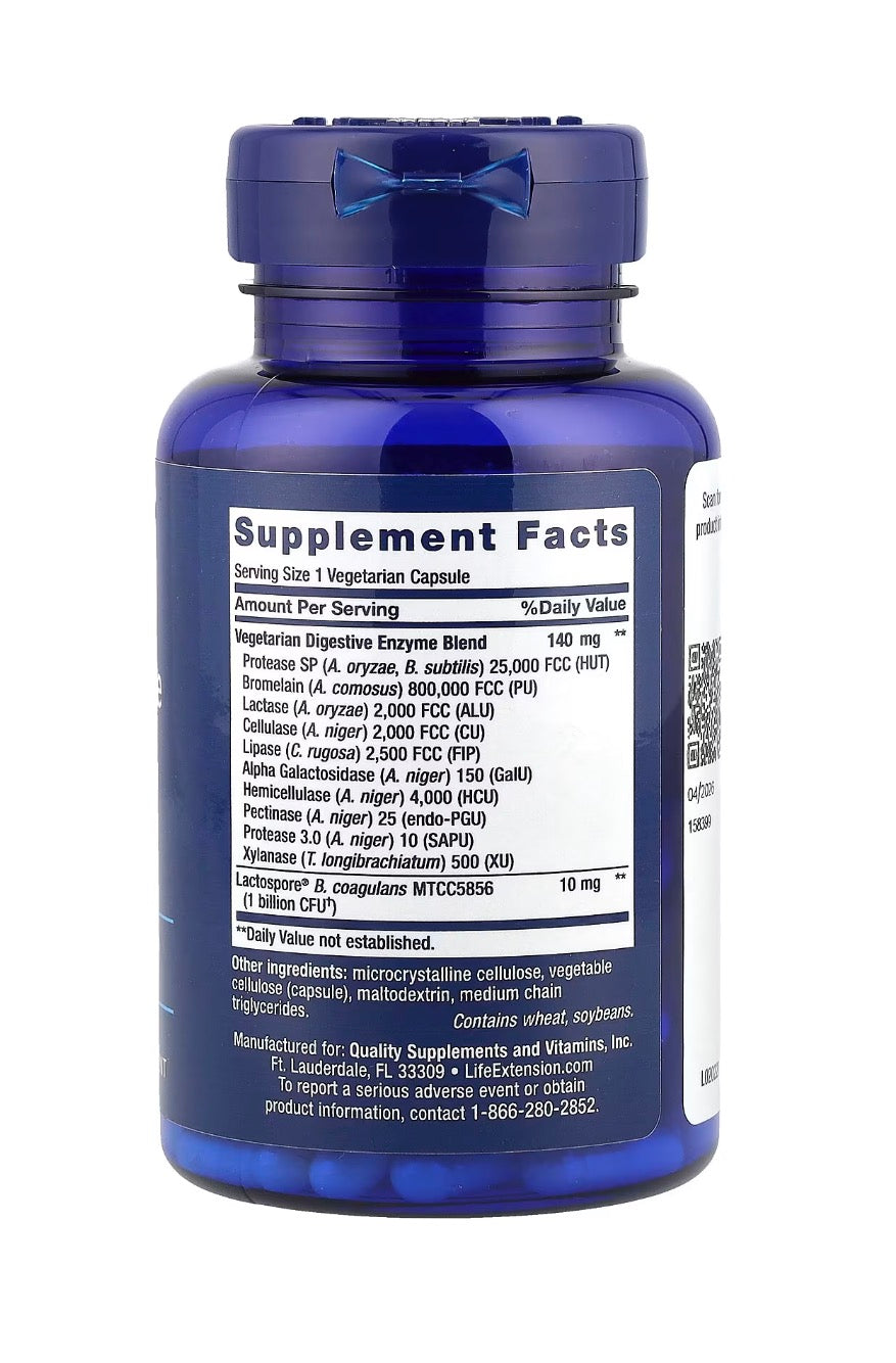 Súper Enzimas Digestivas con probióticos