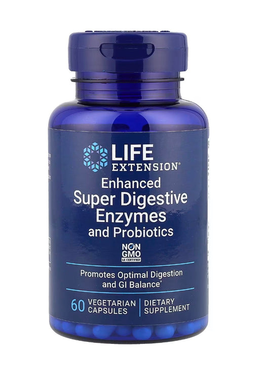 Súper Enzimas Digestivas con probióticos