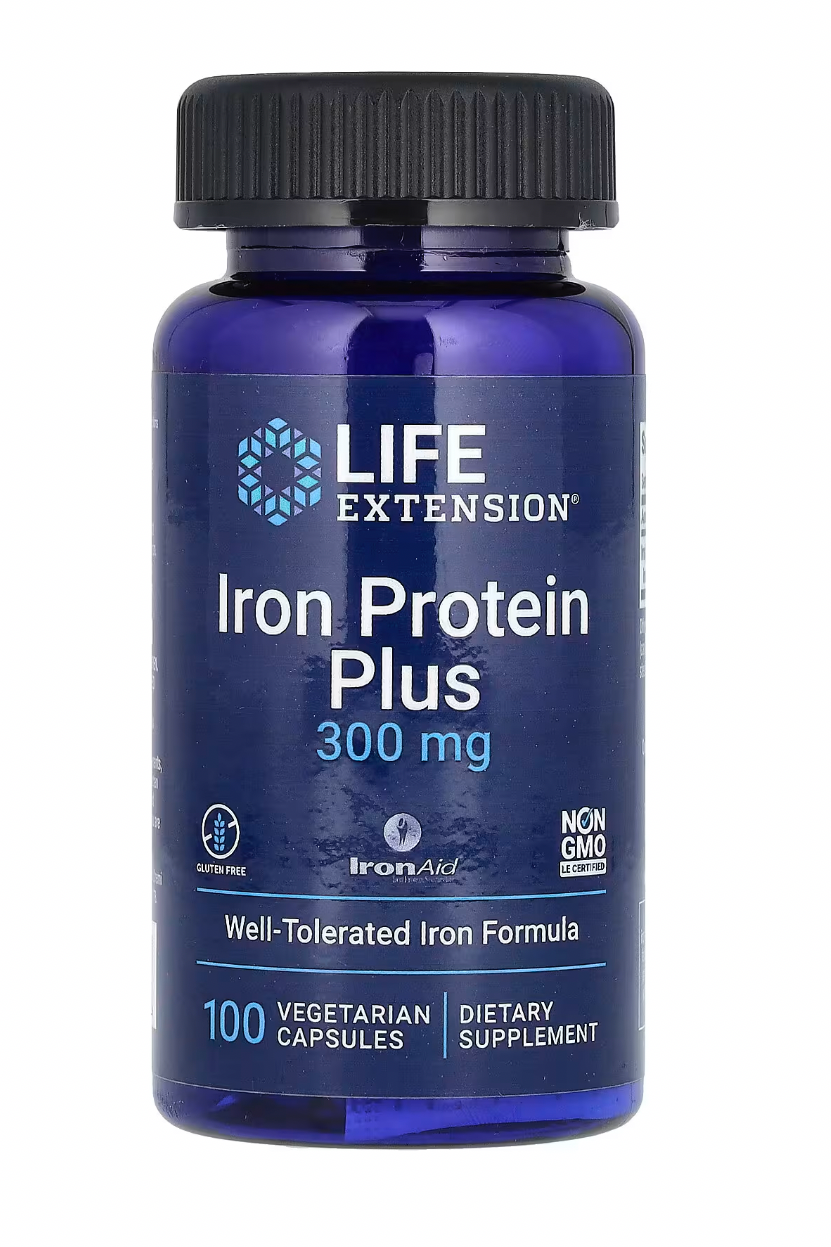 Hierro LIFE EXTESION 300 mg 100 caps