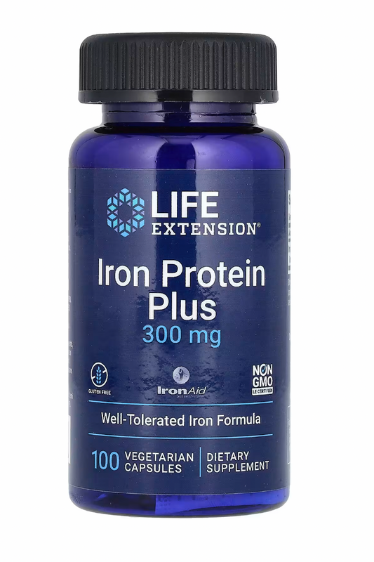 Hierro LIFE EXTESION 300 mg 100 caps