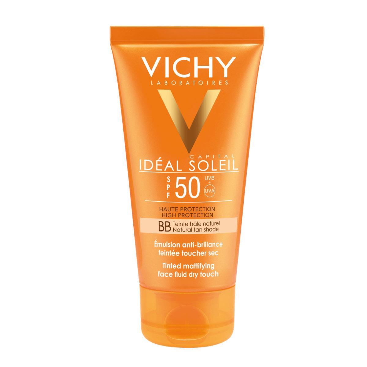 Ideal Soleil Bb Toque Seco Con Tinte Fps 50+ 50Ml
