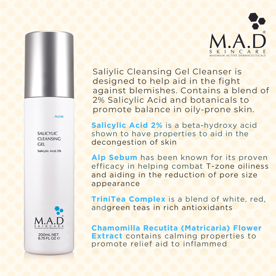 MAD Salicylic Cleansing Gel 200ml