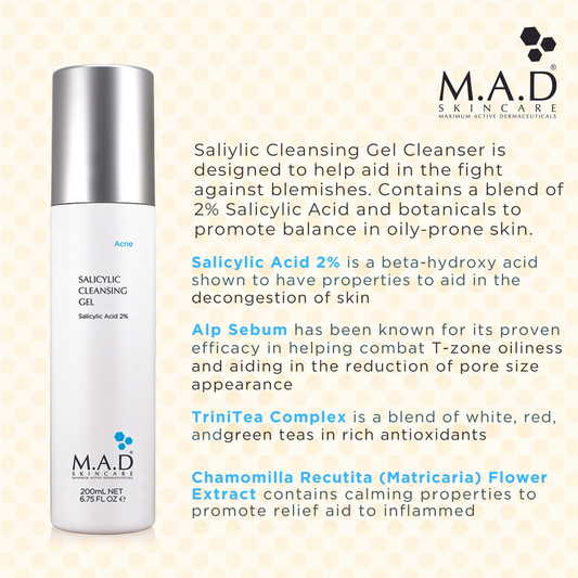 MAD Salicylic Cleansing Gel 200ml