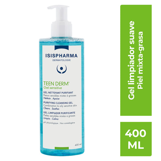 Teen Derm Gel Sensitive 400Ml