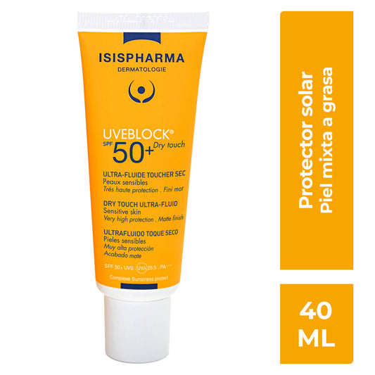 Uveblock Fps 50+ Toque Seco 40Ml
