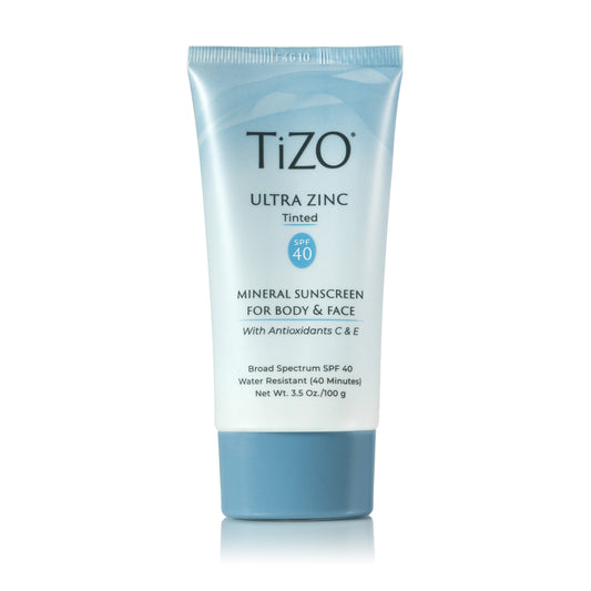 TIZO Body & Face Ultra Zinc SPF 40 Con Color 100g
