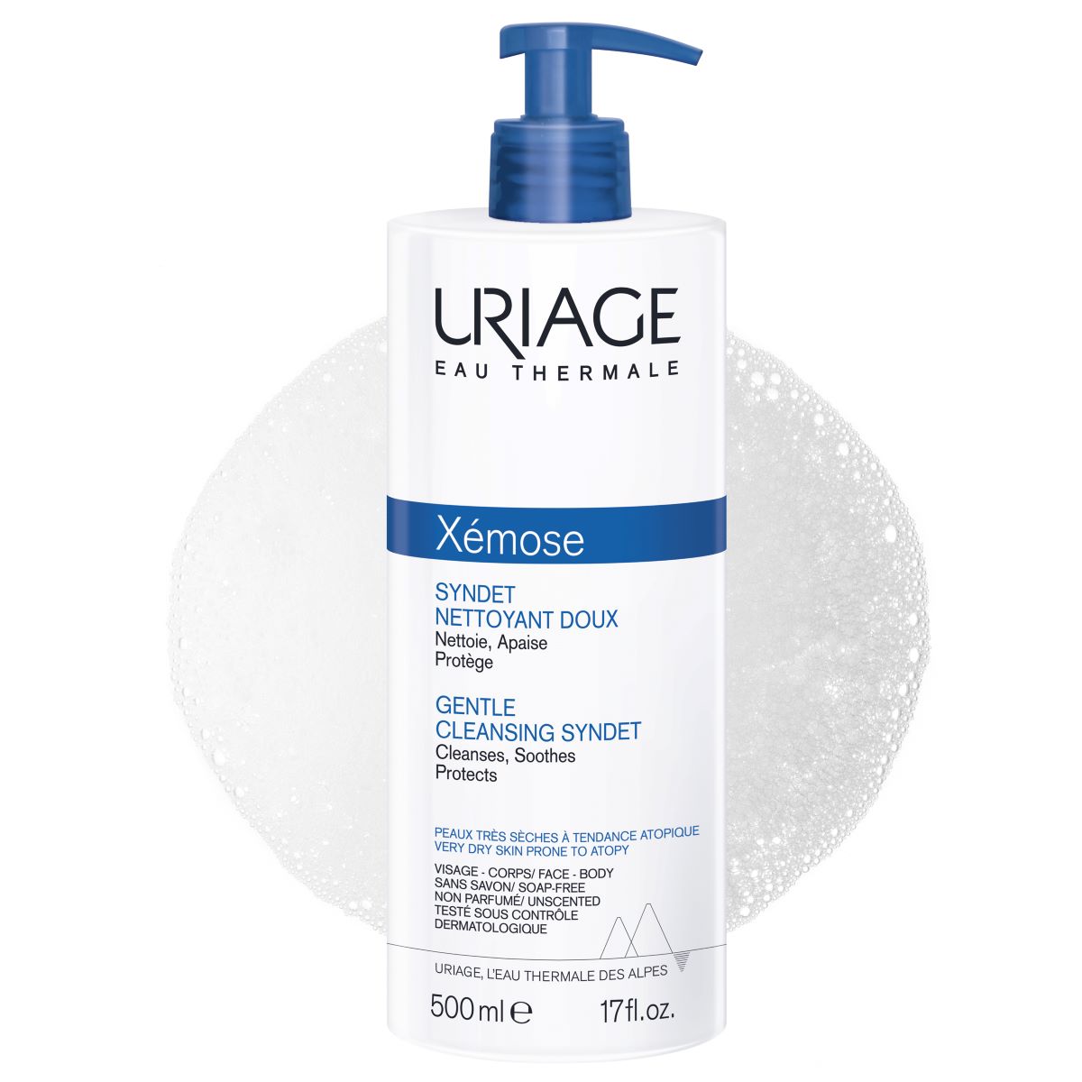 XEMOSE SYNDET LIMPIADOR SUAVE PARA PIEL SECA 500ML